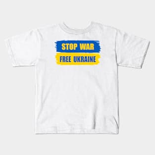 Stand with Ukraine Kids T-Shirt